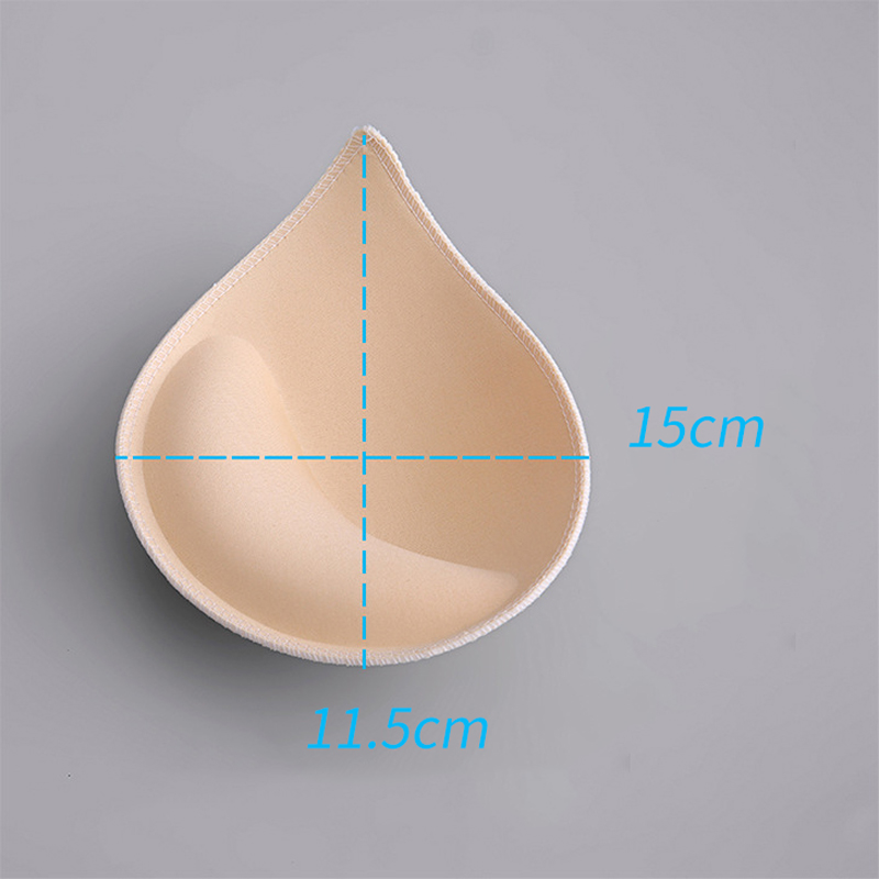 1/2Pair Swimsuit Breast Push U - Push Up Bra Silicone avaliação e preço