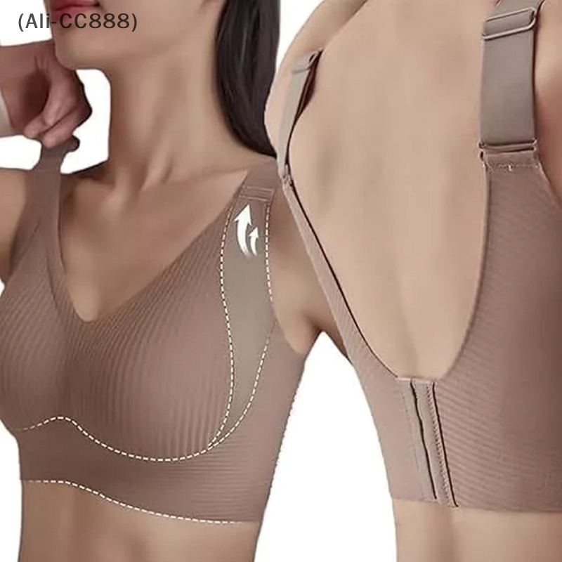 Anti-Sagging Nylon Full Cup De - Underwire Bra Padded avaliação e preço