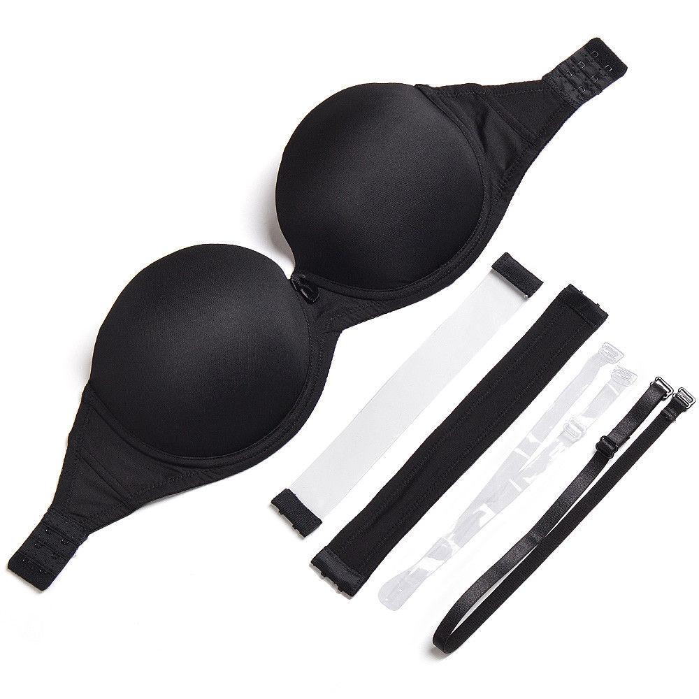 Nude Black White Invisible Cle - Convertible Bra Multiway avaliação e preço