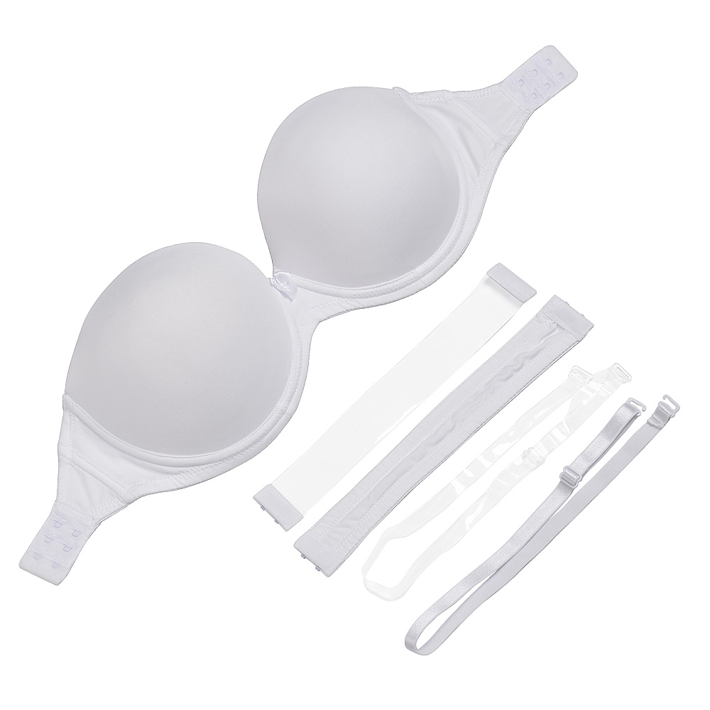 Nude Black White Invisible Cle - Convertible Bra Multiway avaliação e preço