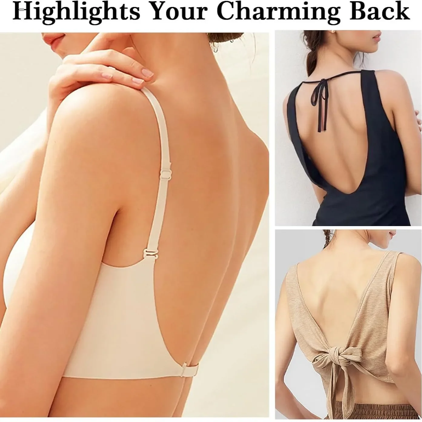 Top RatedSeamlLow Back Bra Sup - Convertible Bra Multiway avaliação e preço